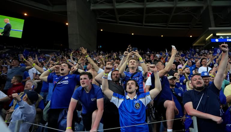 Chelsea fan chants