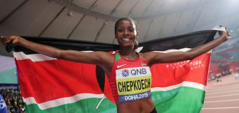 Who is Kenyan athlete Beatrice Chepkoech?