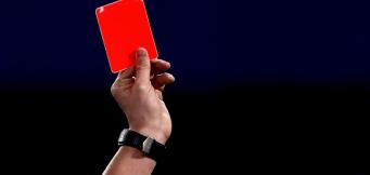 Most Premier League sendings offs