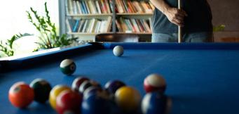 Autobiographies in sports room