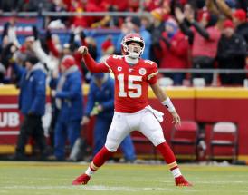 Patrick Mahomes - best comeback NFL playoffs