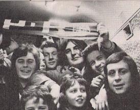 Special trains ran for football supporters