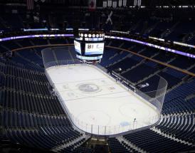 Ice hockey rink in NHL