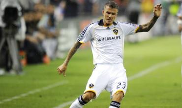 Beckham most famous Major League Soccer player