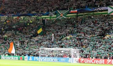 Champions League night at Celtic Park